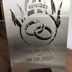 FeuerkorbGoldene Hochzeit 2